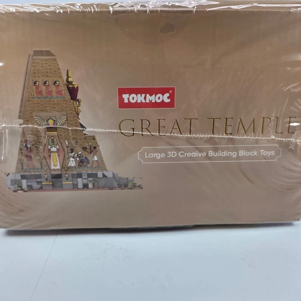 TOKMOC Great Temple 66049 Ancient Egypt 3D Building Block Set 2568‎ PCS New